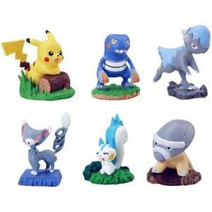  Pokemon Buildable Figure Collection 4 Set of 6 Toys 