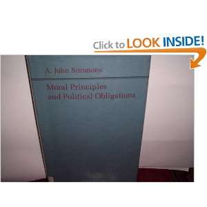   and political obligations (9780691072456) A. John Simmons Books