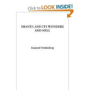  Heaven and its Wonders and Hell (9781428080096) Emanuel 