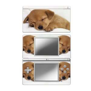   DS Lite Skin Decal Sticker Plus Screen Protector Skin   Sleeping Puppy