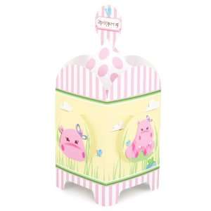  Hippo Pink Centerpiece Party Supplies (Pink) Toys & Games