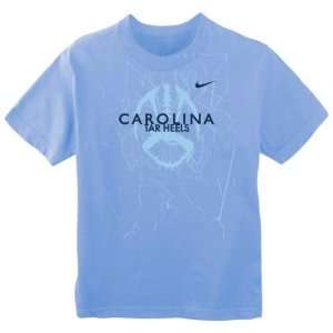 North Carolina Tar Heels Carolina Blue Nike Youth Official Football 