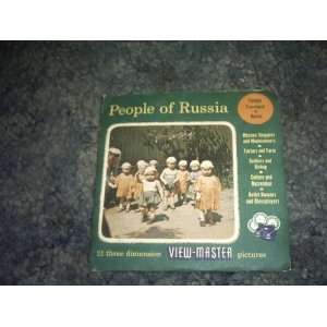  People of Russia Viewmaster Reels 2810 SAWYERS Books