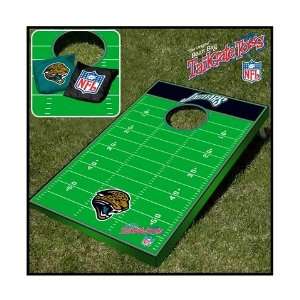   Jaguars Cornhole Bean Bag Toss Game Baggo: Sports & Outdoors