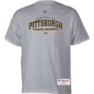  Pittsburgh Pirates Authentic Collection  Property Of  Road T Shirt 