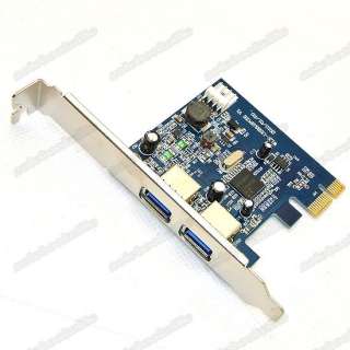 Port USB 3.0 HUB to PCI E Express Card Adapter NEC New  