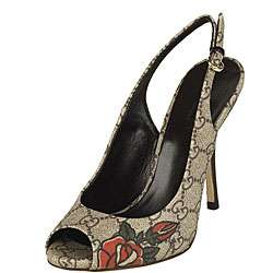 Gucci Womens Tattoo Fiore High heel Shoes  Overstock
