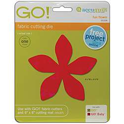 Accuquilt GO! Baby Fun Flower Fabric Cutting Die  Overstock