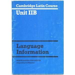   Cambridge Latin Course) (9780521288750): North American Cambridge