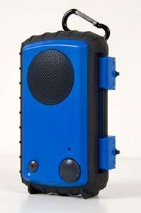 Portable Amplified Speaker and Case for iPod MP3 Player Waterproof 