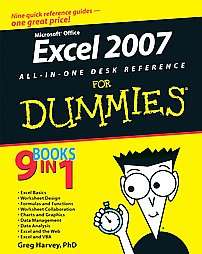 Excel 2007 All in one Desk Reference for Dummies  