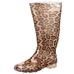 MIA Womens Leopard Print Rain Boots  Overstock