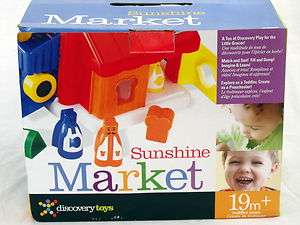 NEW in package Discovery Toys Sunshine Market ages 19 months & up 