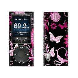 Apple iPod Nano 5th Gen Crystal Case with Butterfly Design   
