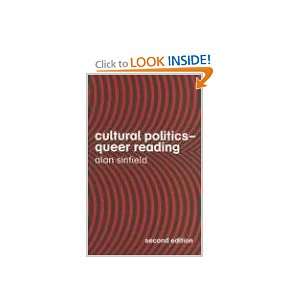  Cultural Politics   Queer Reading (9780415356510) Alan 
