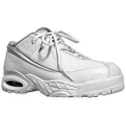 Iron Age White Leather Athletic Steel toe Shoes  Overstock
