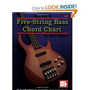  Mel Bay 5 String Bass Chord Chart (9780786664887): Mike 