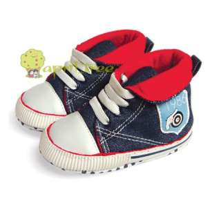 New Toddler Baby Boy shoes Trainer Prewalker soft soled(E45)size 2 3 4 