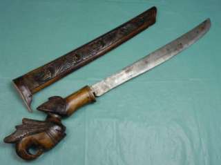 Vintage African Philippines Huge Fighting Knife Machete  