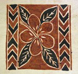 Bark Cloth Hibiscus Siapo Art (Samoa)  Overstock