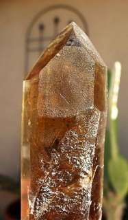 Natural Smoky Lemurian Quartz Crystal w Light Phantom  