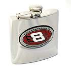 Dale Earnhardt Jr 8 NASCAR Hip Flask 6 oz Stainless