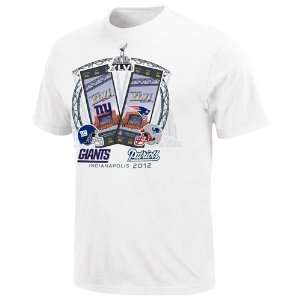   Super Bowl XLVI Ticket Driver Dueling T Shirt