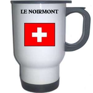 Switzerland   LE NOIRMONT White Stainless Steel Mug