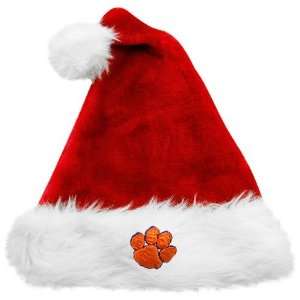  Top of the World Clemson Tigers Red Santa Claus Hat 
