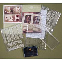 Anna Griffin Elegant Borders Clear Stamps  