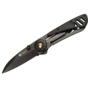  Columbia River Knife & Tool 5570K Black H.U.G. Linerlock Knife 