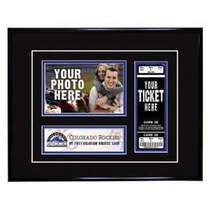  Colorado Rockies   My First Game   Ticket Frame: Sports 
