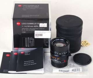   * Leica Summilux M 50mm f/1.4 ASPH 6 bit 50/f1.4 4022243118911  