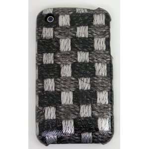 KingCase iPhone 3G & 3GS   Hard Case   Weave Print (Black)   8GB, 16GB 