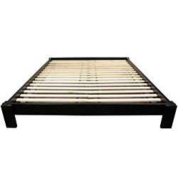 Mahogany Black Twin Tatami Platform Bed (China)  Overstock