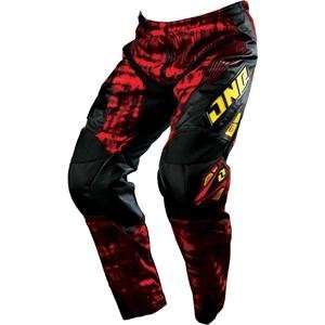  One Industries Carbon Radio Star Pants   34/Red/Yellow 