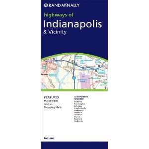    Rand Mcnally Indianapolis, in Regional Map (9780528877063): Books