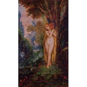   , painting name Eve, by Moreau Gustave 