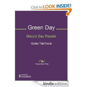  Day Parade Sheet Music Green Day  Kindle Store