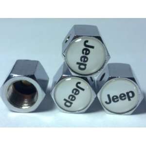  Jeep Anti theft Car Wheel Tire Valve Stem Caps Automotive