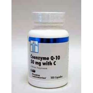  Coenzyme Q10 w/Vitamin C 50 mg 100 Capsules   Douglas 