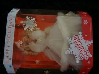 Barbie Doll 1989 Happy Holidays Special Edition  