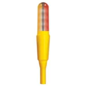  Flashing LED Light with Heat Shrink Tubing, Amber and Red (Pack of 1
