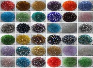 Pick jewelry 1000pcs Swarovski 5301 Crystal 4mm bicone beads  