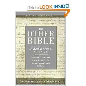  The Other Bible (9780060815981) Willis Barnstone Books