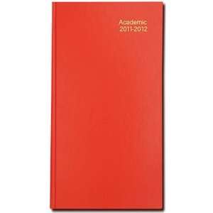 com Letts of London Academic Standard week to view Medium Pocket Red 