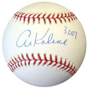 Al Kaline Autographed/Hand Signed 3007 MLB Baseball Tri 