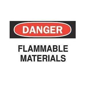  Label,3.5x5,flammable Materials   BRADY: Everything Else