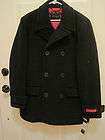 TOMMY HILFIGER   Navy Wool Peacoat   Mens Coat   Size Large   NWT