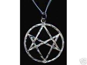 Celtic Unicursal Hexagram Sterling Silver charm Wicca  